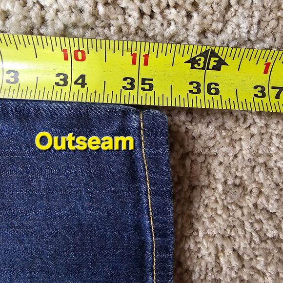 American Eagle Skinny Super Stretch Jeans Dark Wash Women's Size 12 Short - Picture 15 of 16